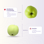 Silikonform 3D Apple 1
