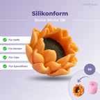 Silikonform 3D Blume 19 kleiner