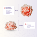 Silikonform 3D Blume 54 Pfingstrose