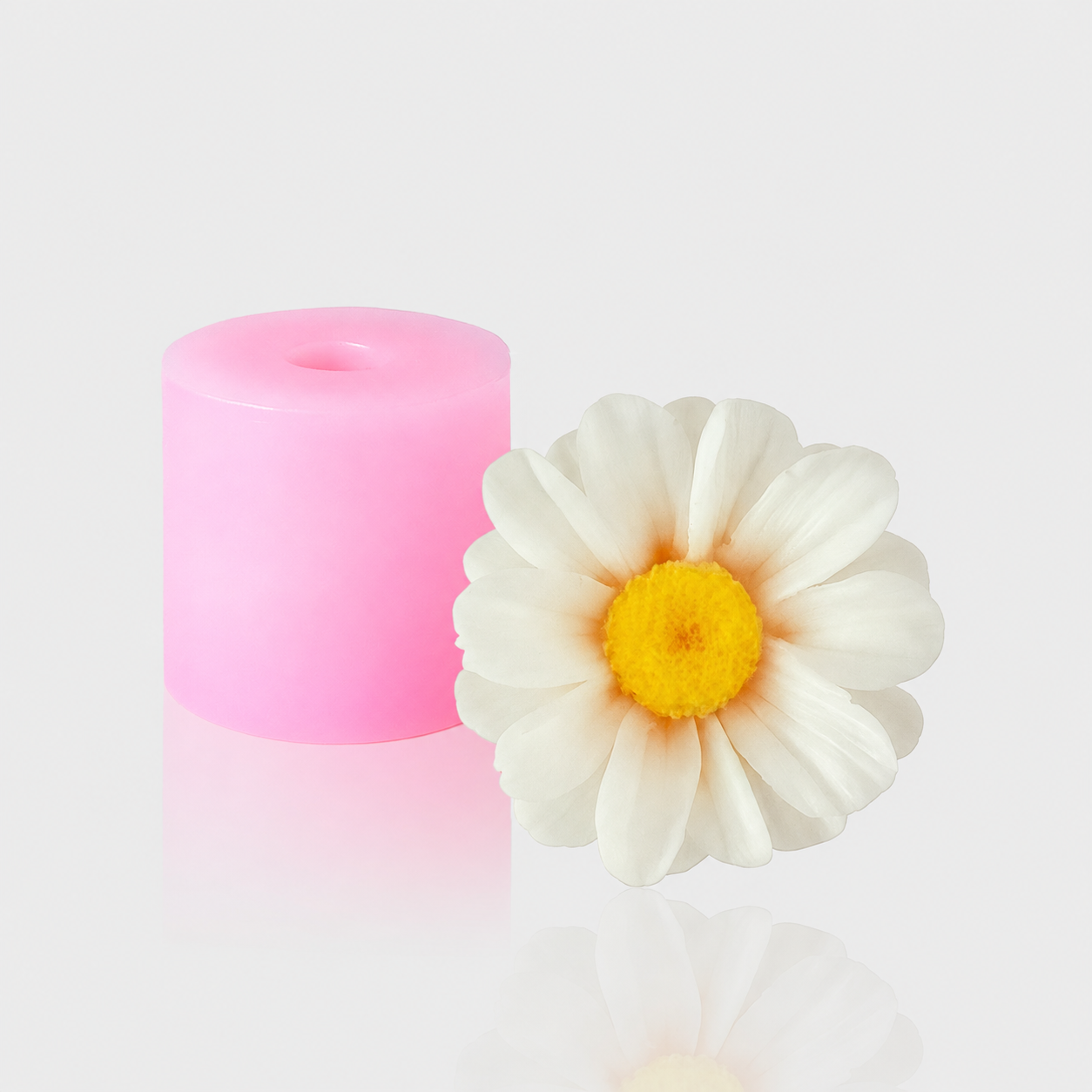 Silikonform 3D Blume
