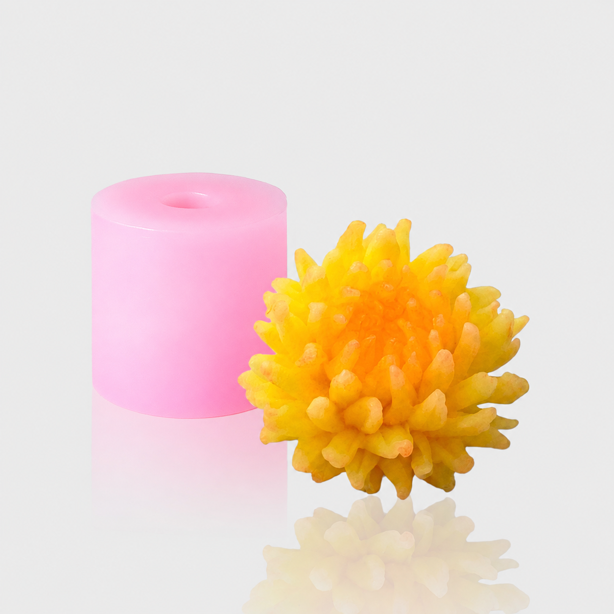 Silikonform 3D Blume 