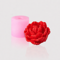 Silikonform 3D Blume Mohn Kerzenform