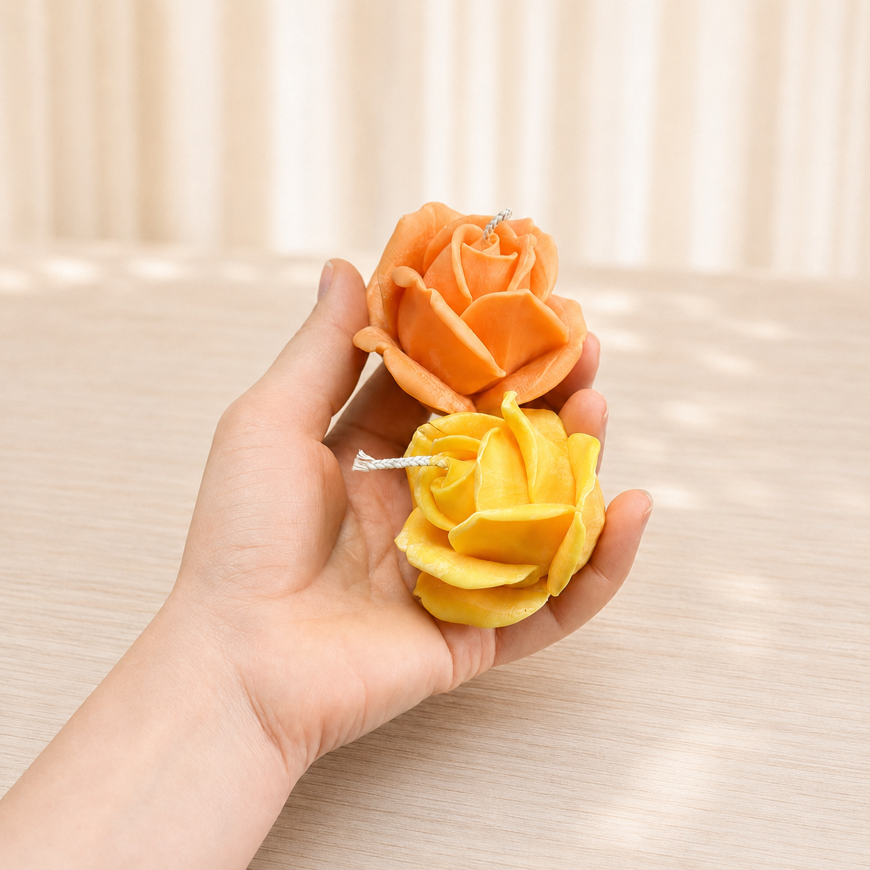 Silikonform 3D Rose 26