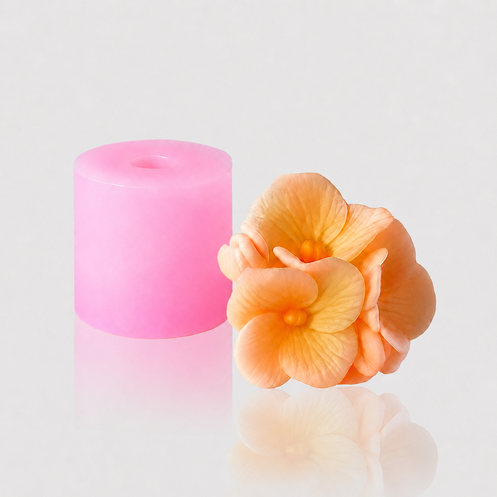 Silikonform 3D Blume 47