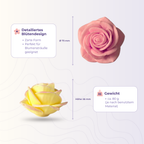 Silikonform 3D Rose 14