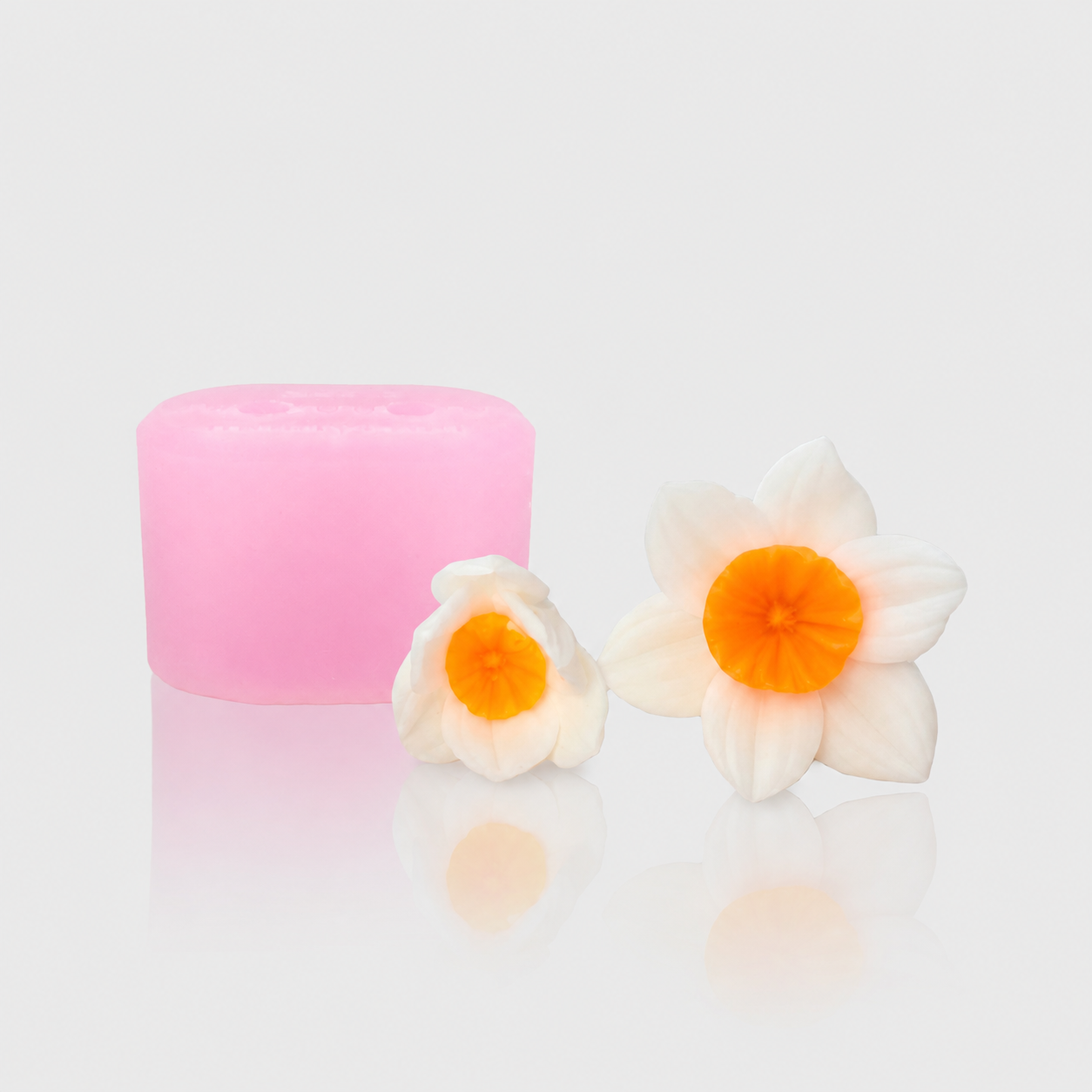 Silikonform Narzisse 3D Blumenform