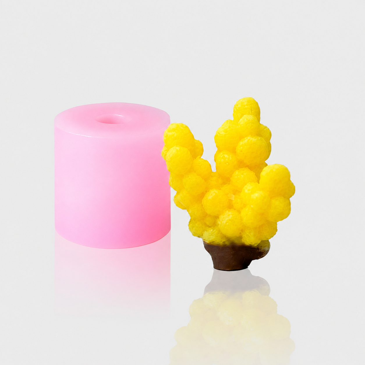 Silikonform Blume Gießform Seifenform