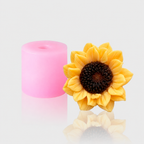 Silikonform Gießform Kerzenform Sonnenblume