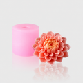 Silikonform 3D Blume 1 Kerzenform
