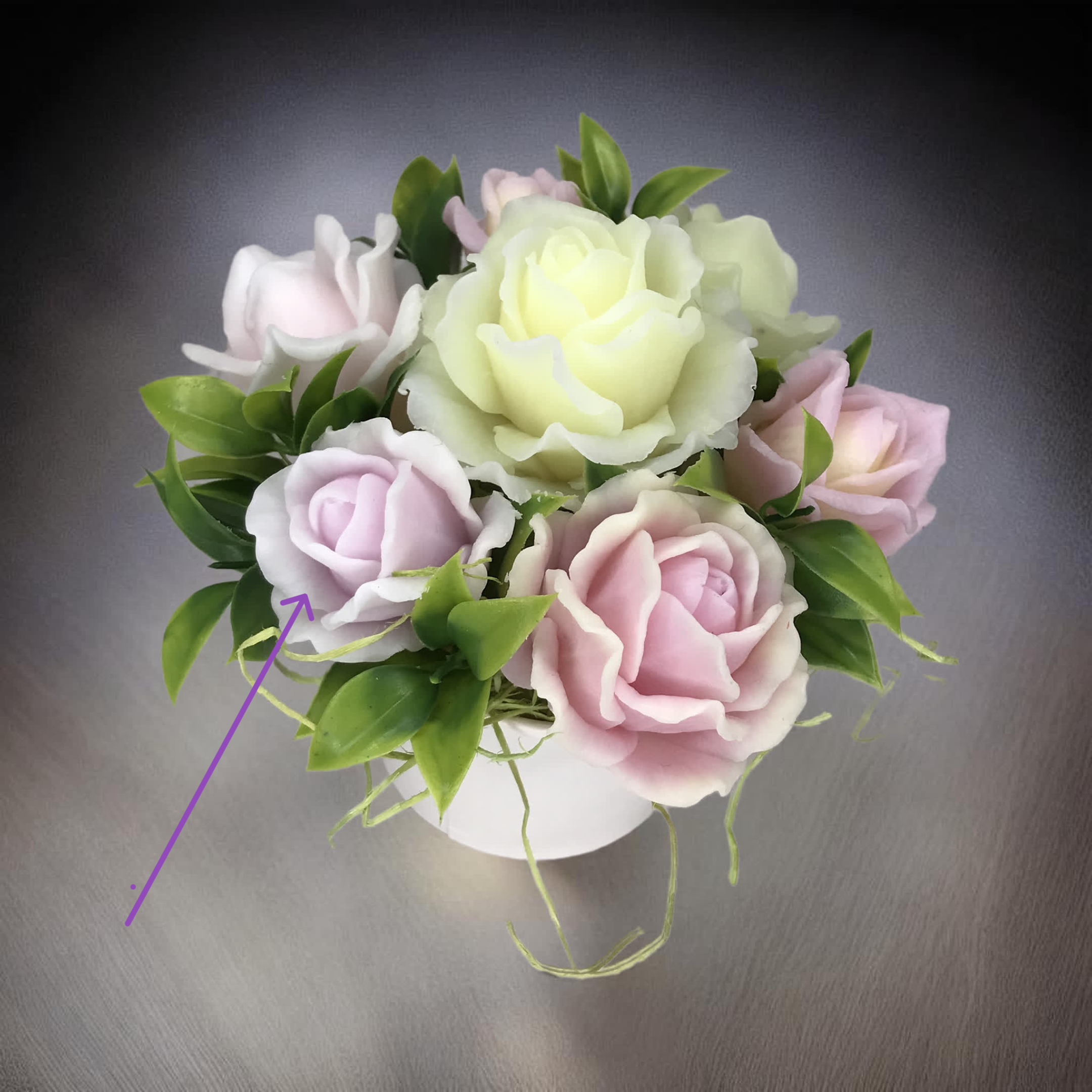 Silikonform 3D Rose 5