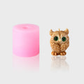 Silikonform 3D Tiere 7 Eule
