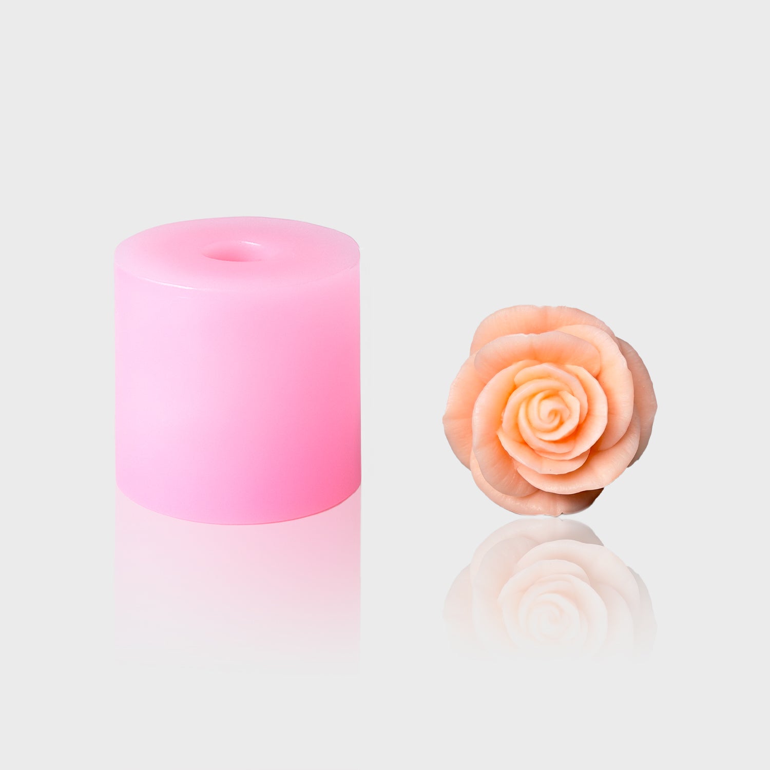 Silikonform 3D Rose 16