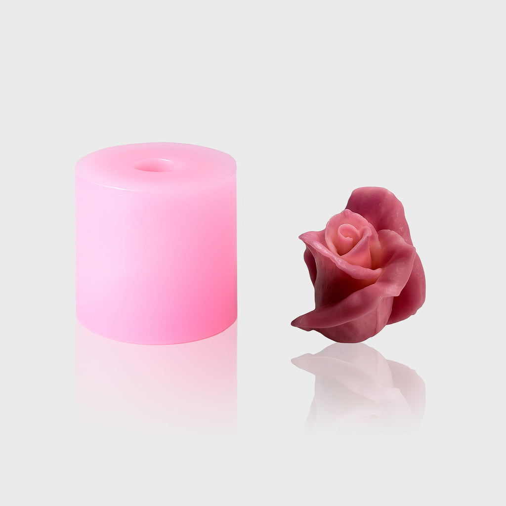 Silikonform 3D Rose 21