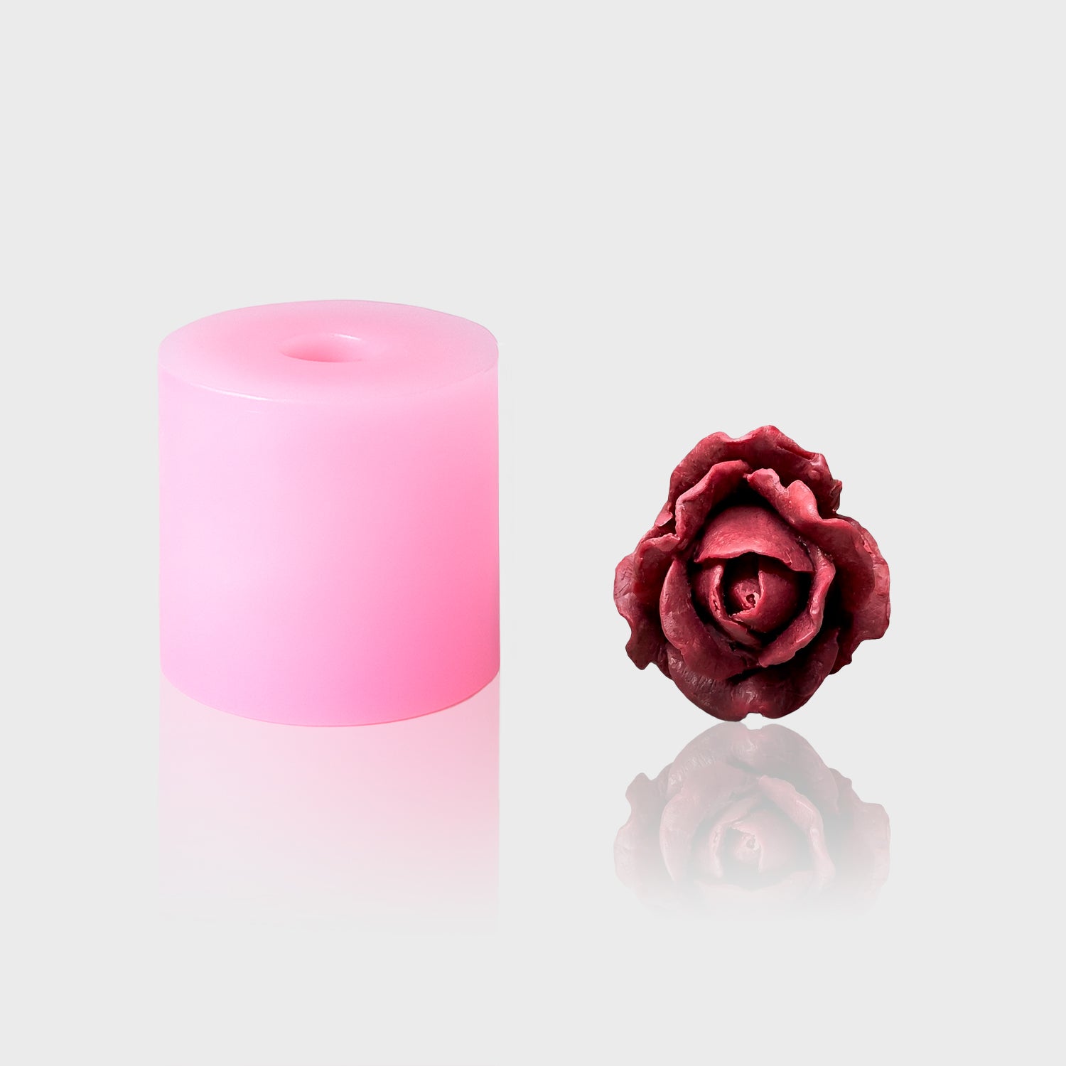 Silikonform 3D Rose 5