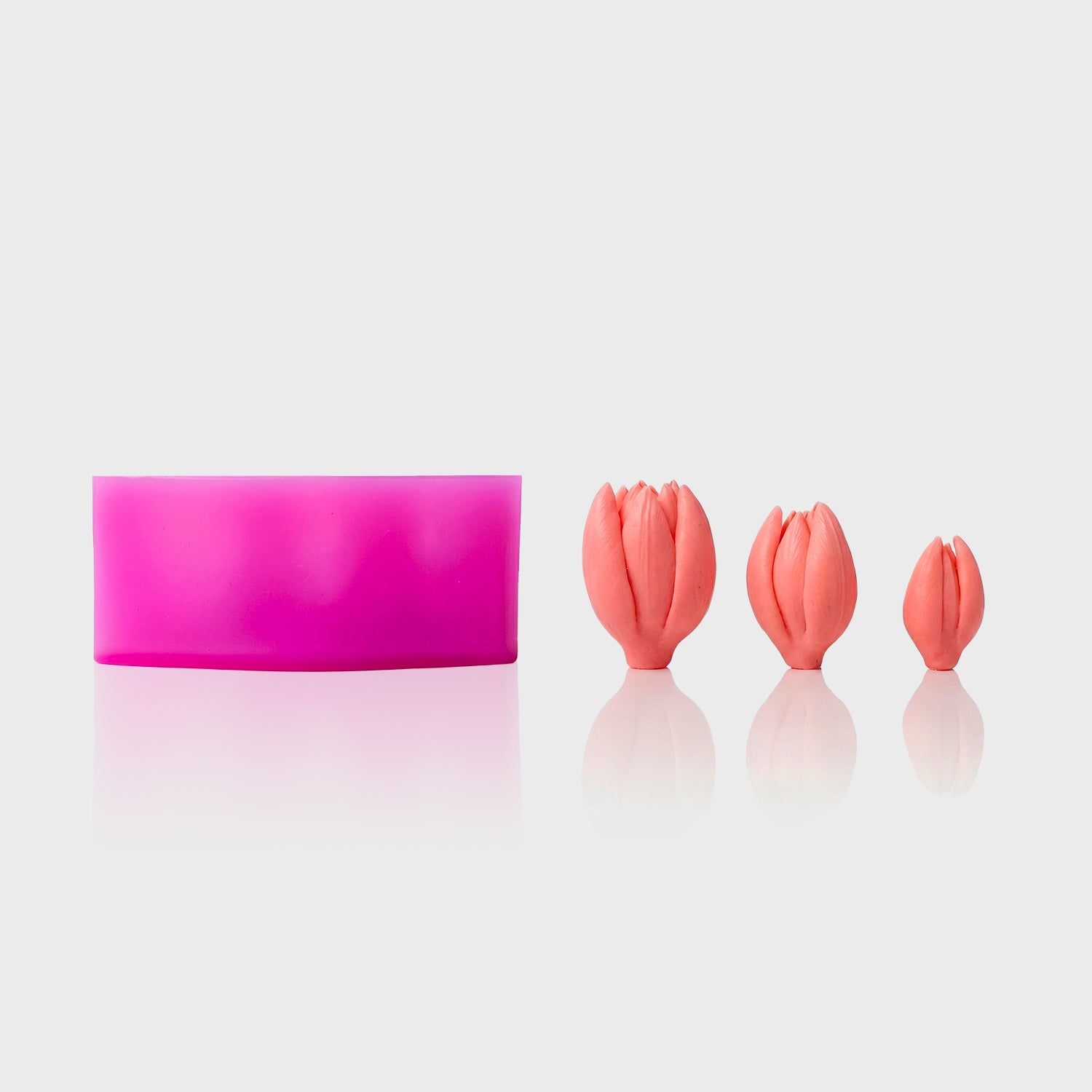 Silikonform 3D Set 4