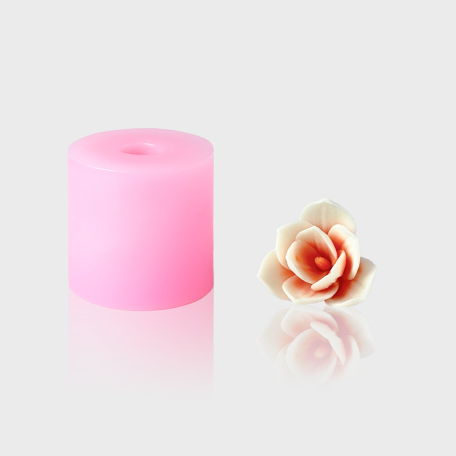 Silikonform 3D Blume 14