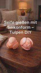 Silikonform 3D Set 3 - Gießform für Frühlingsdeko, Seife & Kerzen
