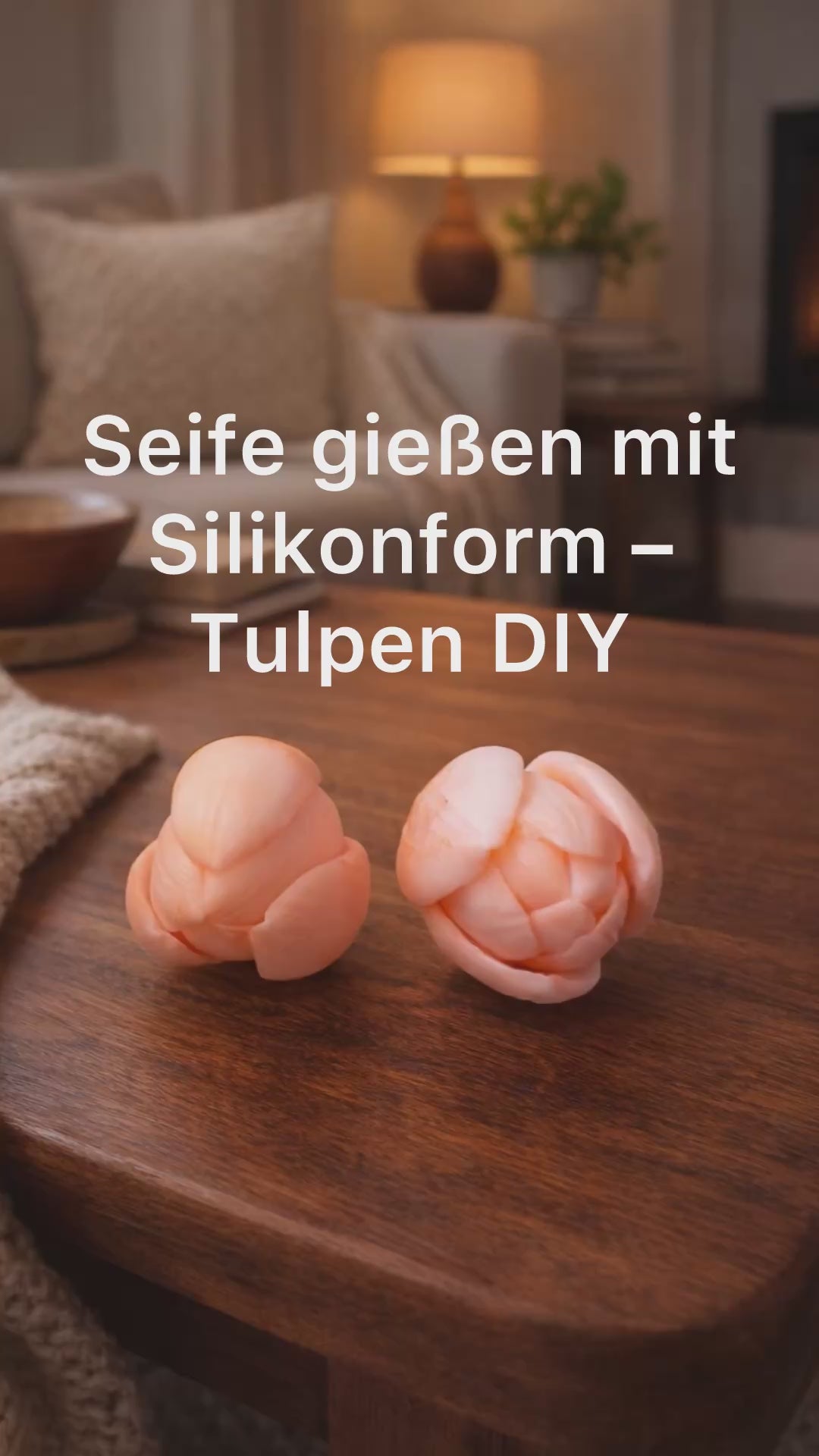 Silikonform 3D Set 3 - Gießform für Frühlingsdeko, Seife & Kerzen
