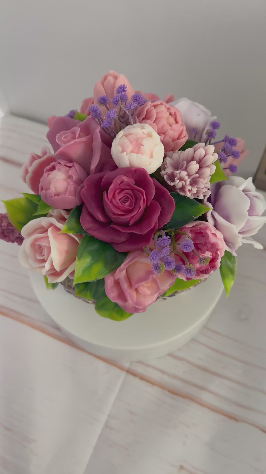 Silikonform 3D Rose 21