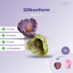 3D-Silikonform Blume 11 – Gießform für Seife, Kerzen, Gips und Harz