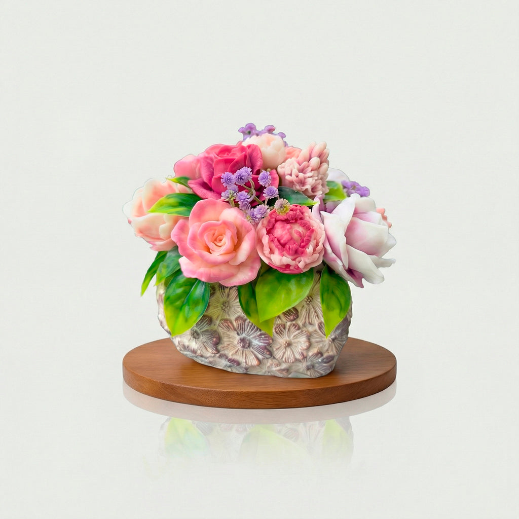 Silikonform 3D Rose 22