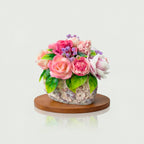 Silikonform 3D Rose 22